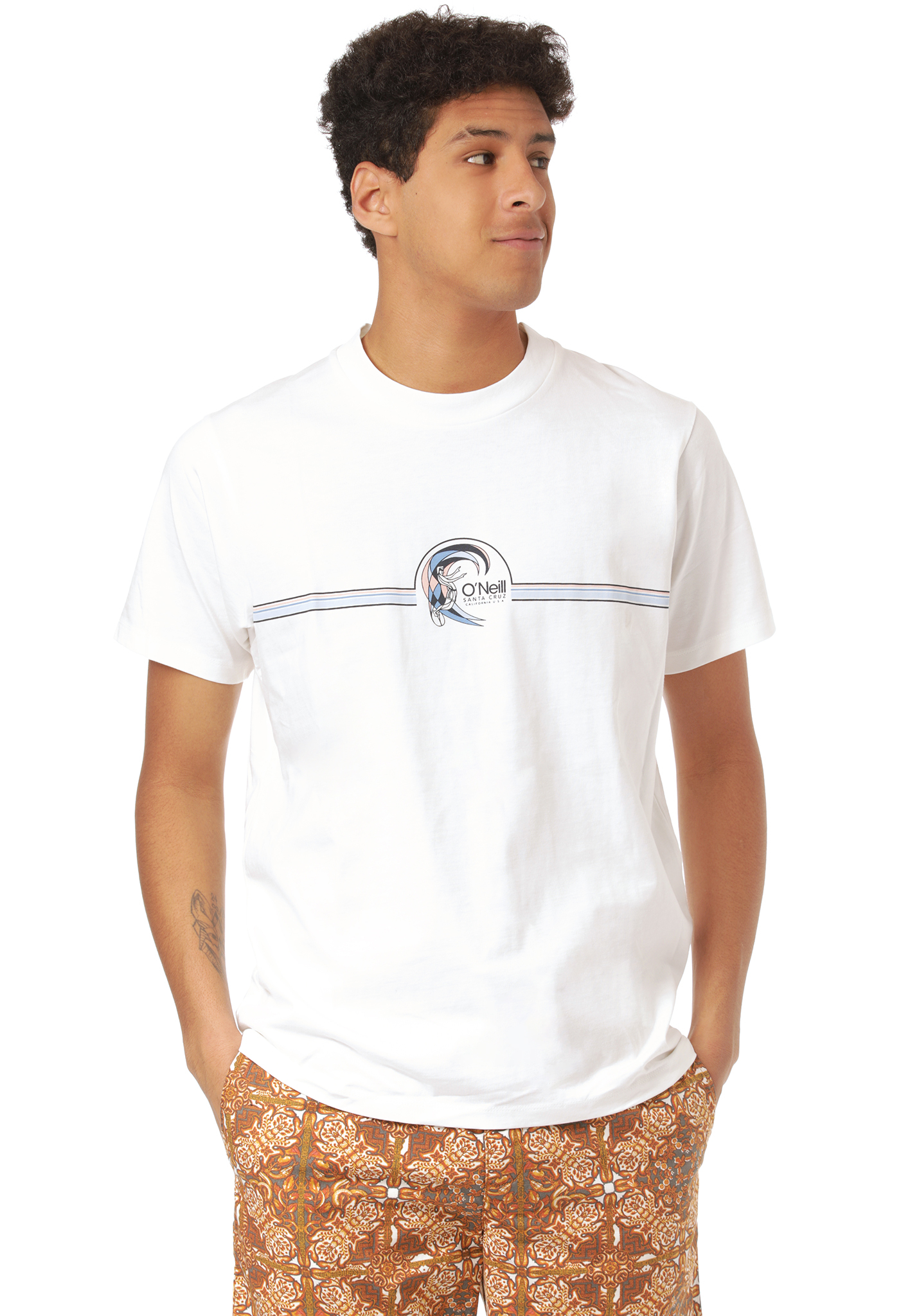O'Neill Center Surfer T-Shirt powder white XS