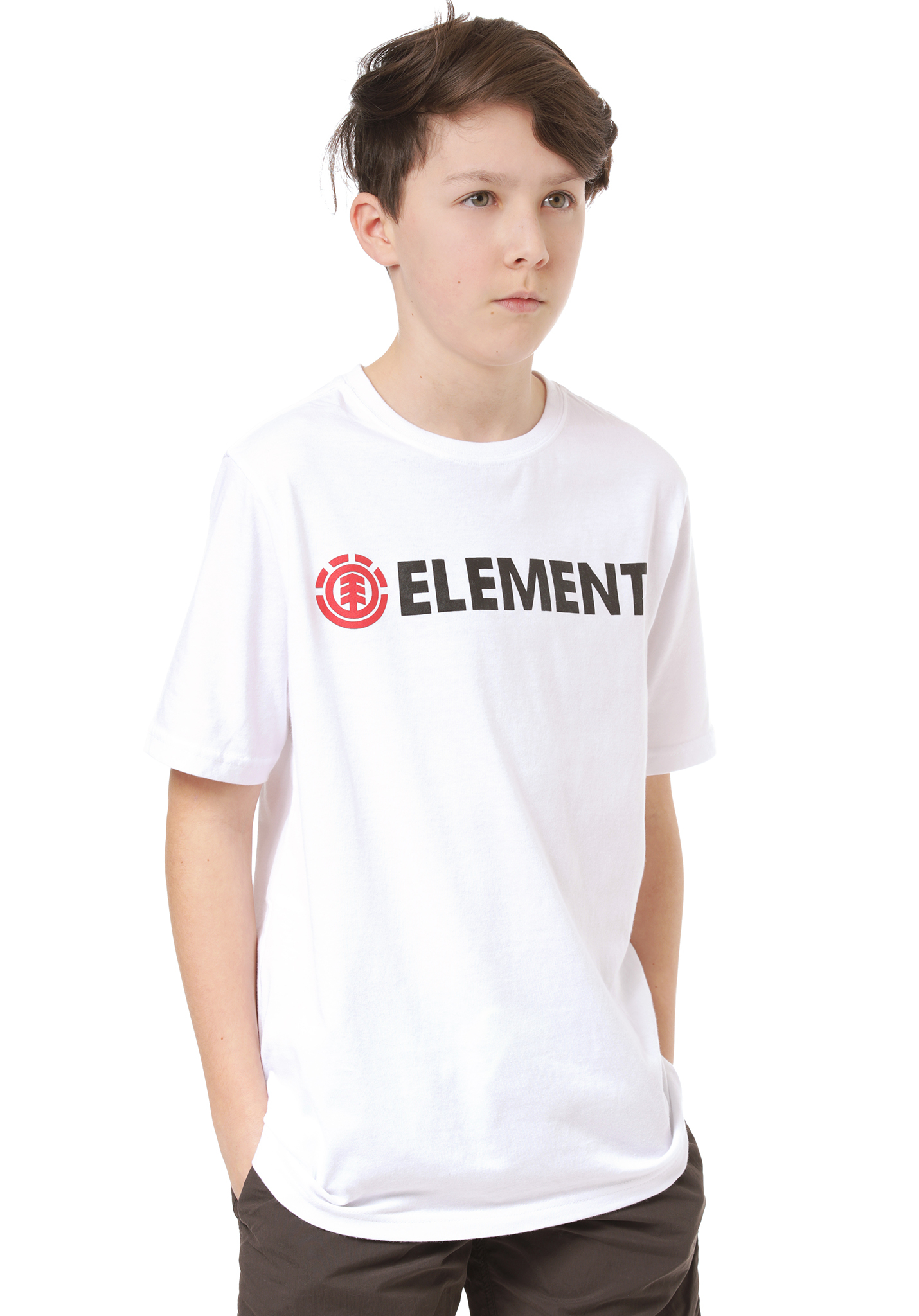 Element Blazin T-Shirts optic white 176