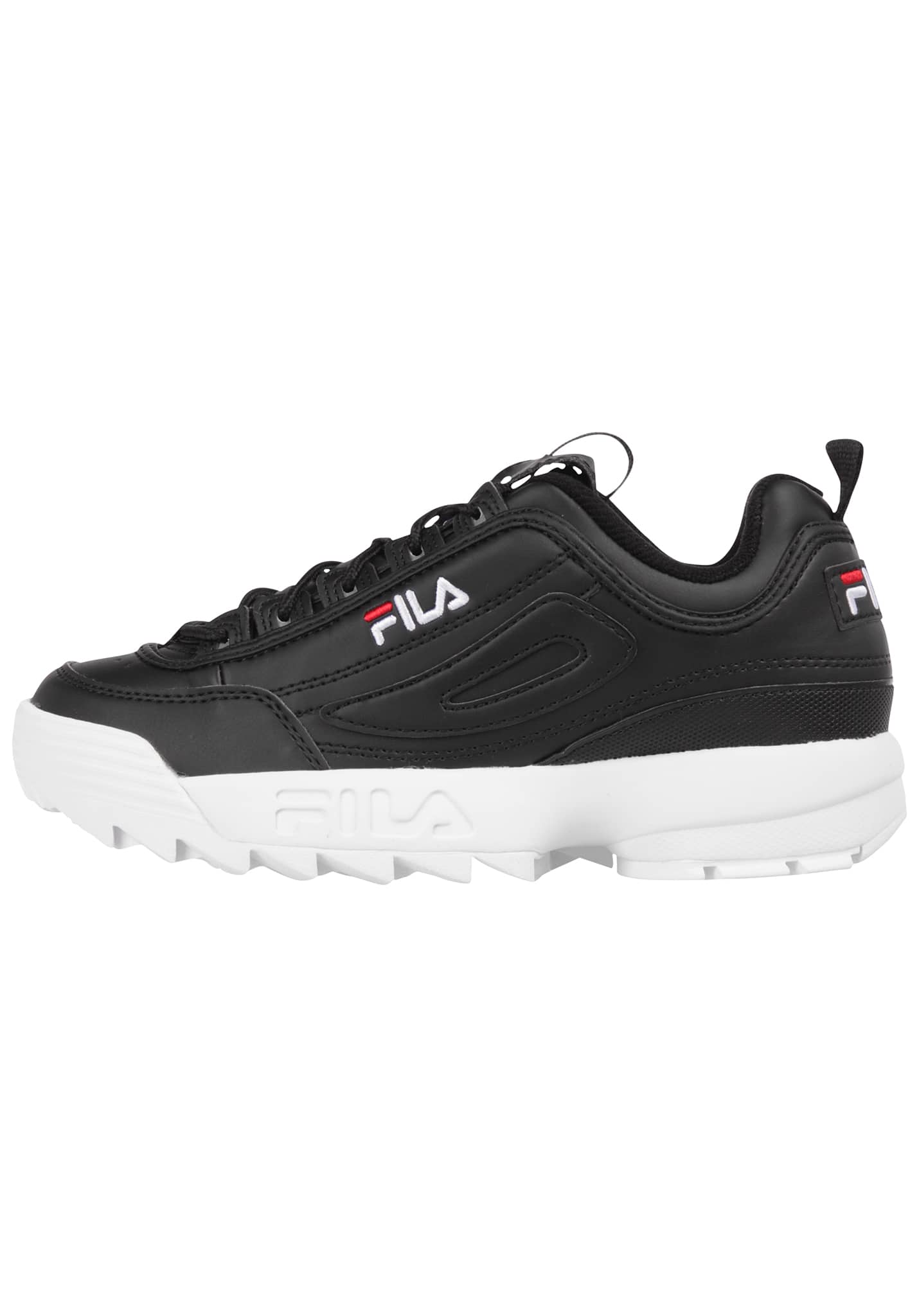 Fila Disruptor Low Sneaker schwarz weiß 42