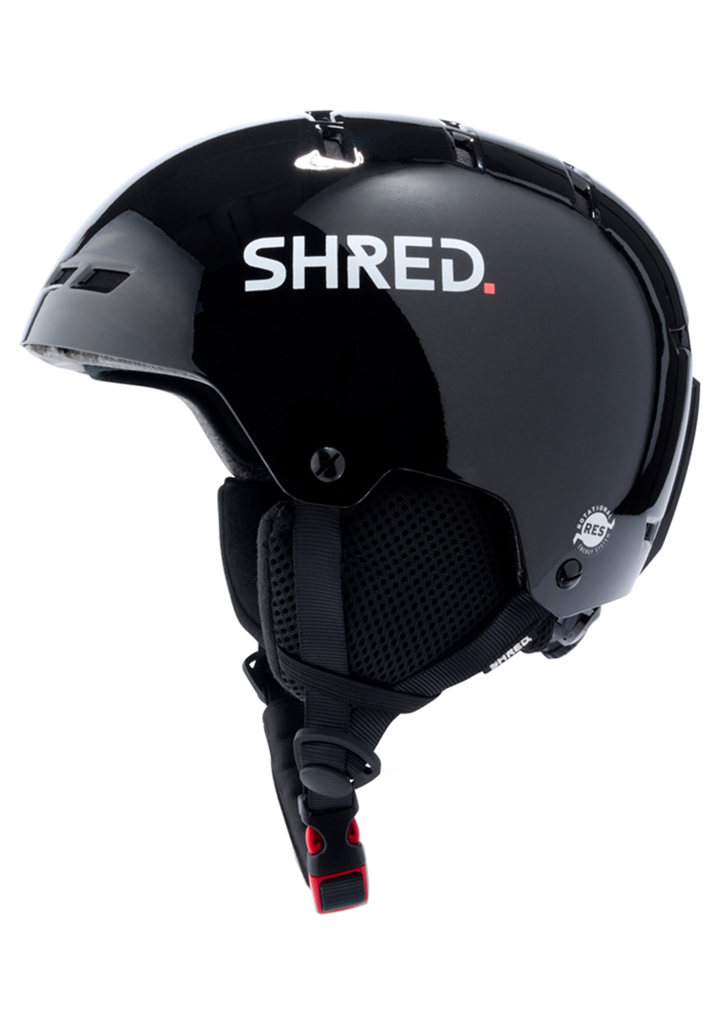 Shred Totality Snowboardhelme glänzendes schwarz M