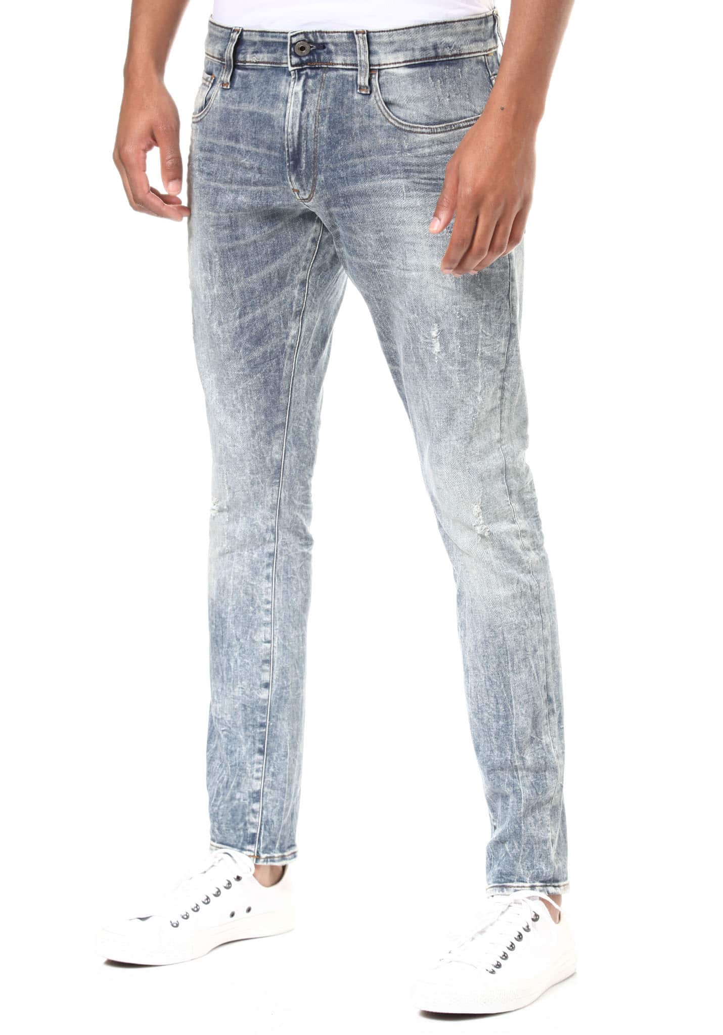 G-Star 3301 Deconstructed Skinny-Lor Superstretch Jeans denim 35/32