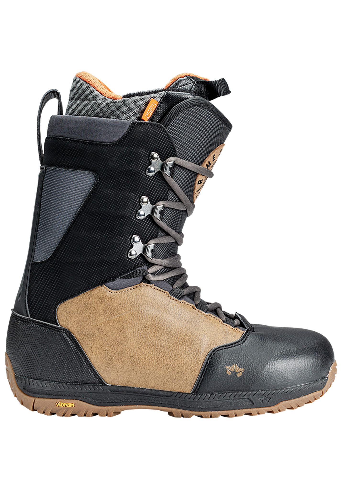 Rome Libertine All Mountain Snowboard Boots black/tan 42,5