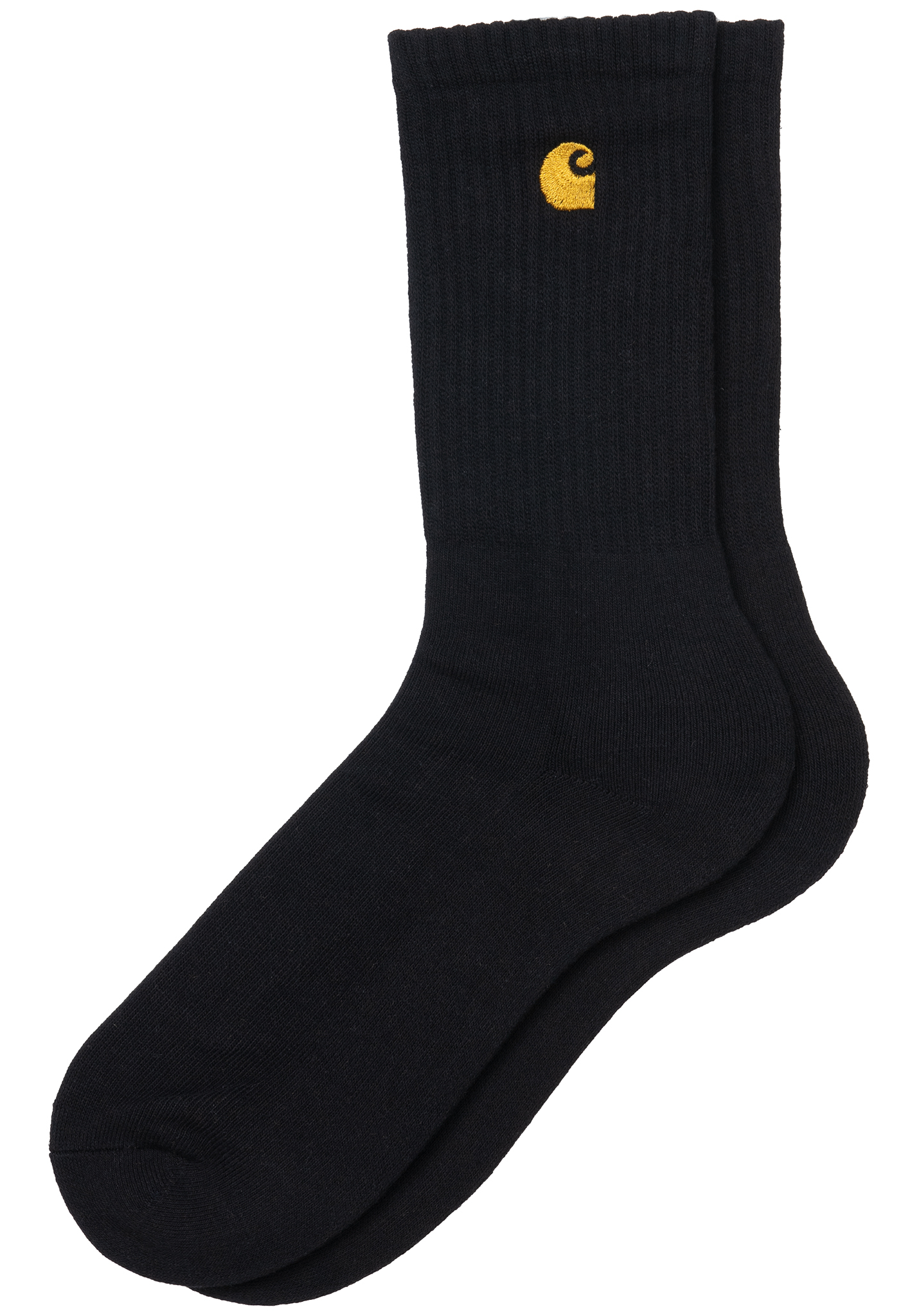 Carhartt WIP Chase Socken schwarz / gold One Size