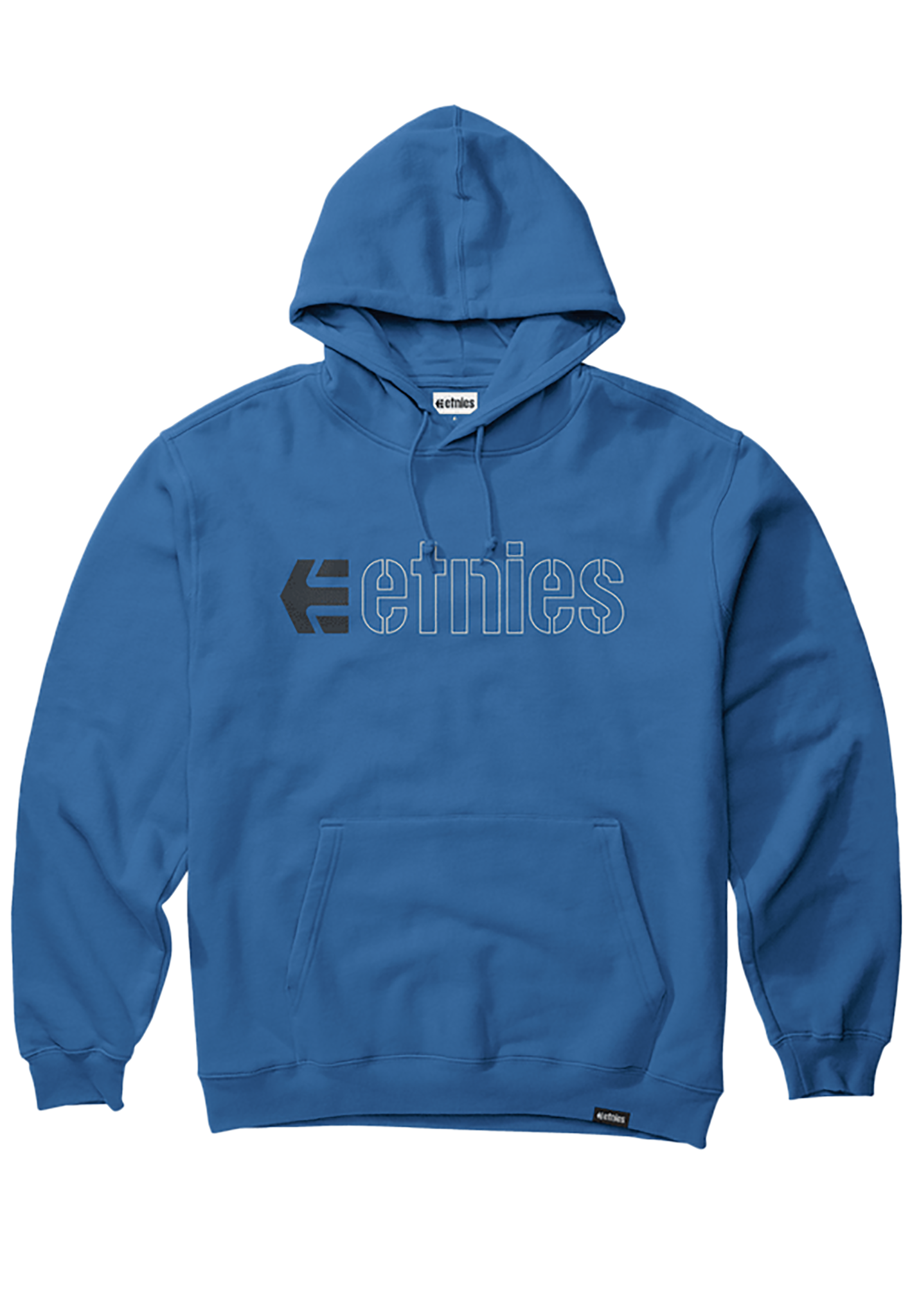 Etnies Ecorp Hoodie blau/weiß/marineblau XL