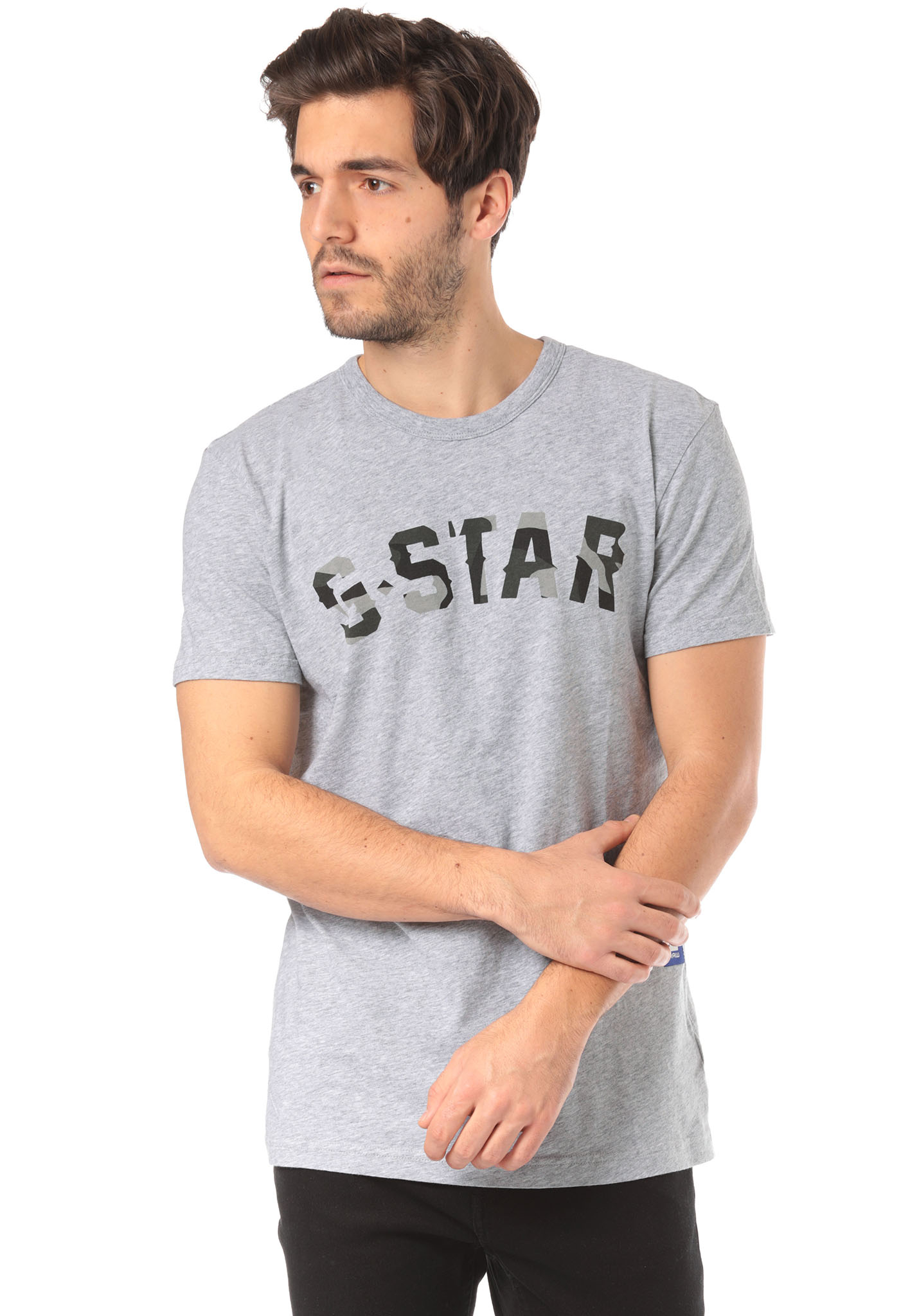 G-Star Graphic 10 T-Shirt grau htr L