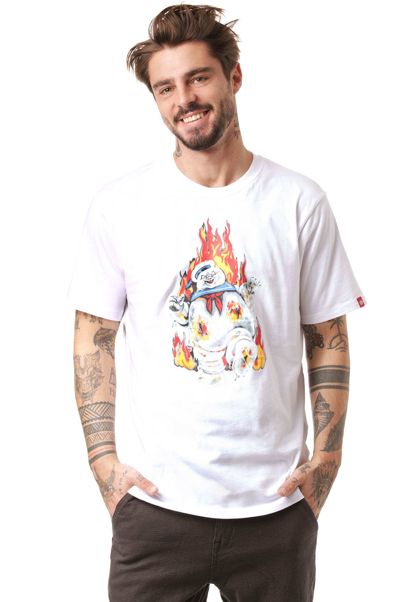 Element Inferno T-Shirt optic white XL