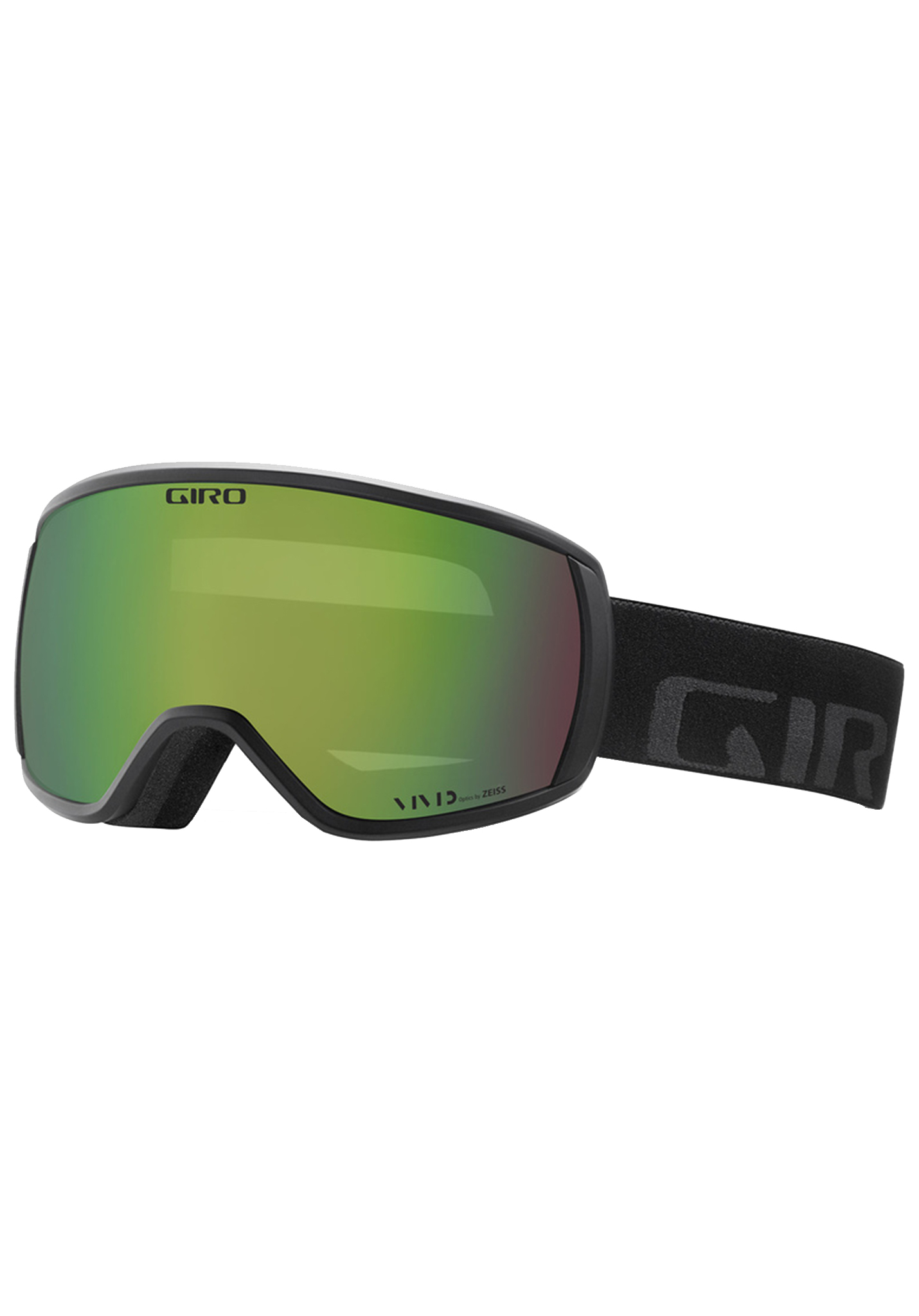 Giro Balance Snowboardbrillen schwarze wortmarke/lebendiger smaragd One Size