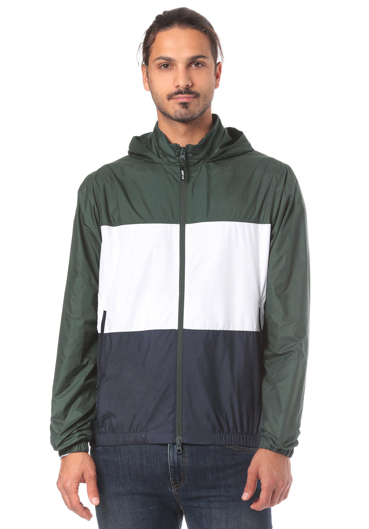 Nike Snowboarding Dry Stripe Jacke midnight green/white/obsidian XL
