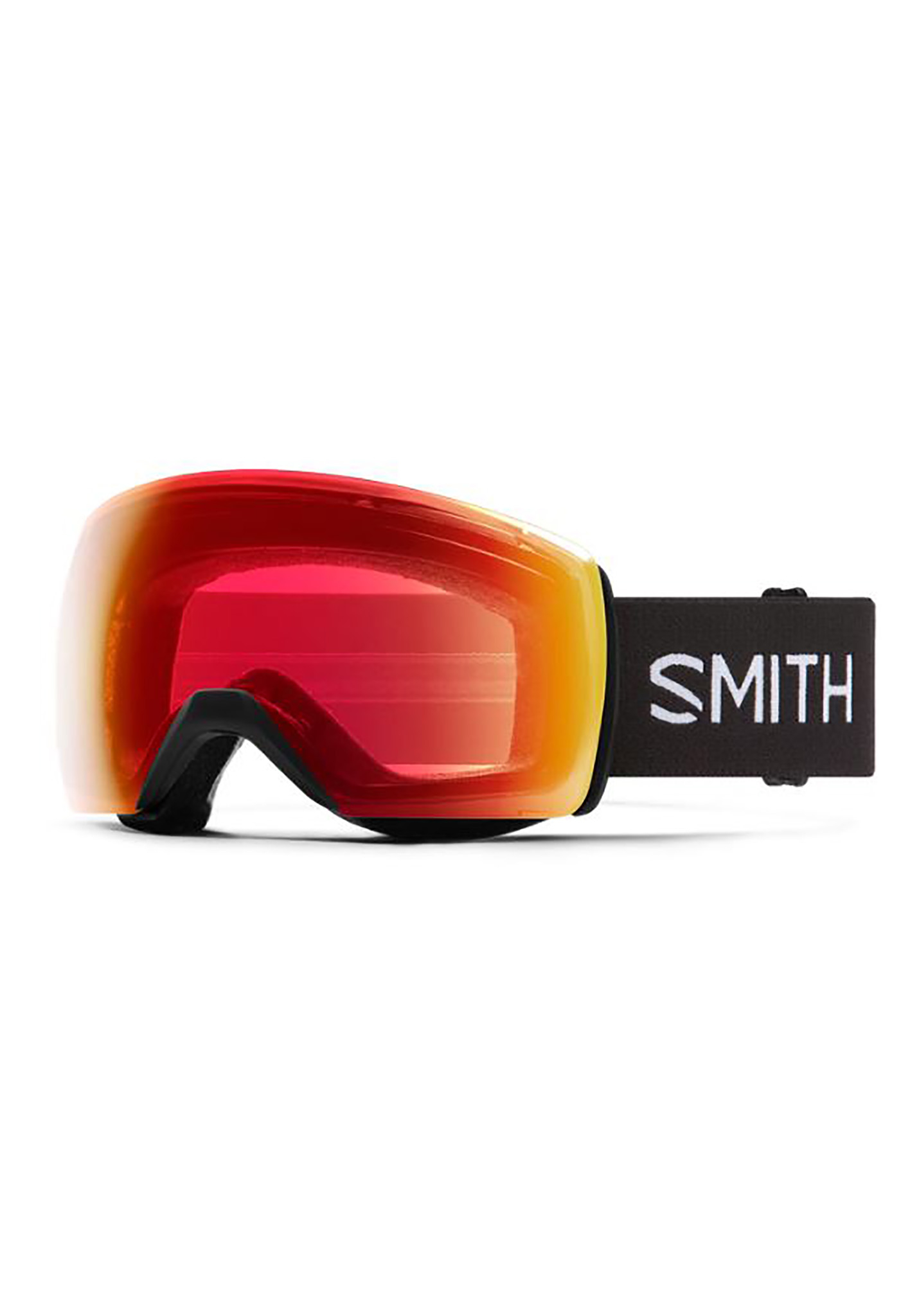 Smith Skyline XL Snowboardbrillen schwarz/fotochromer roter spiegel One Size