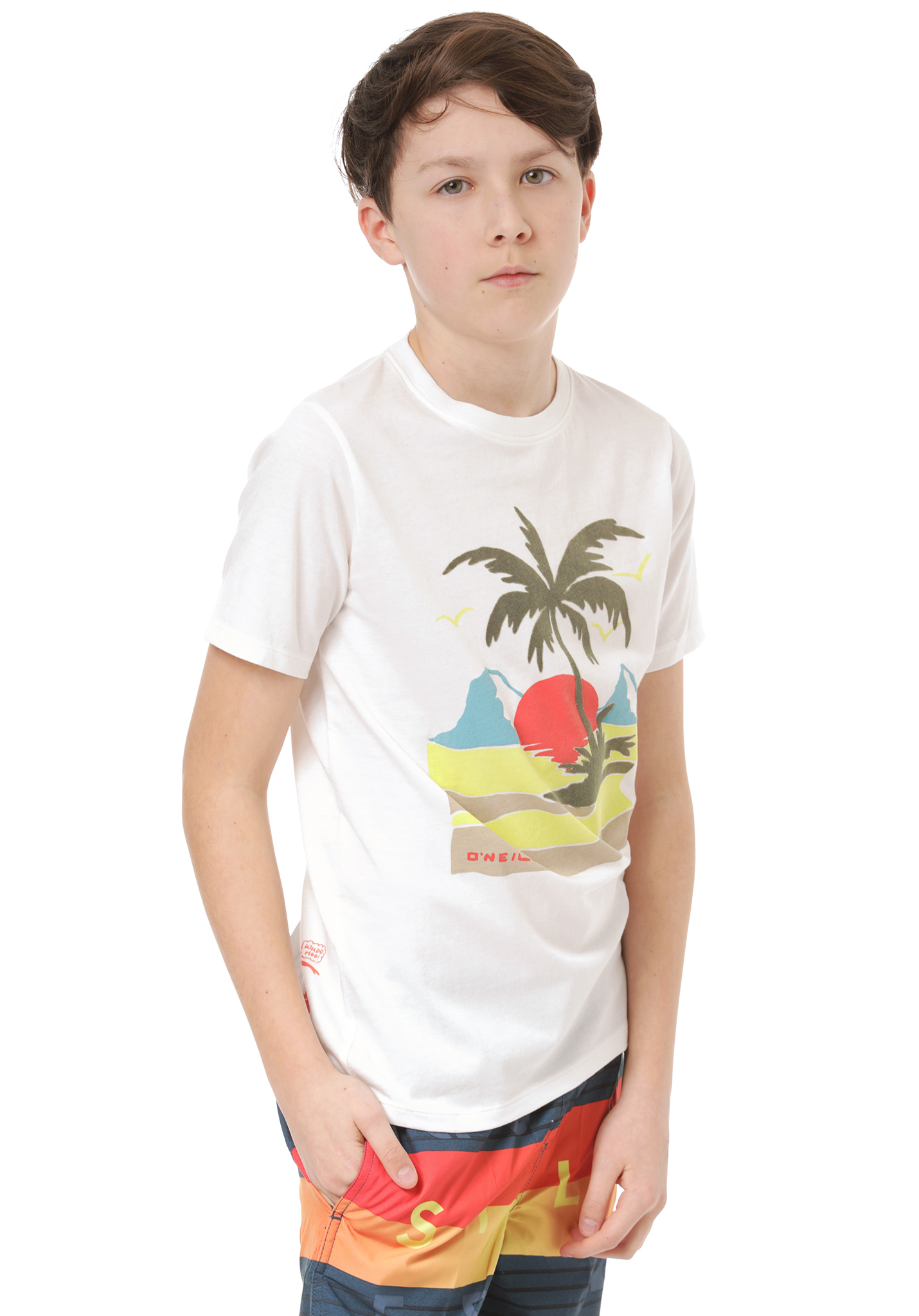 O'Neill Palm T-Shirt powder white 128
