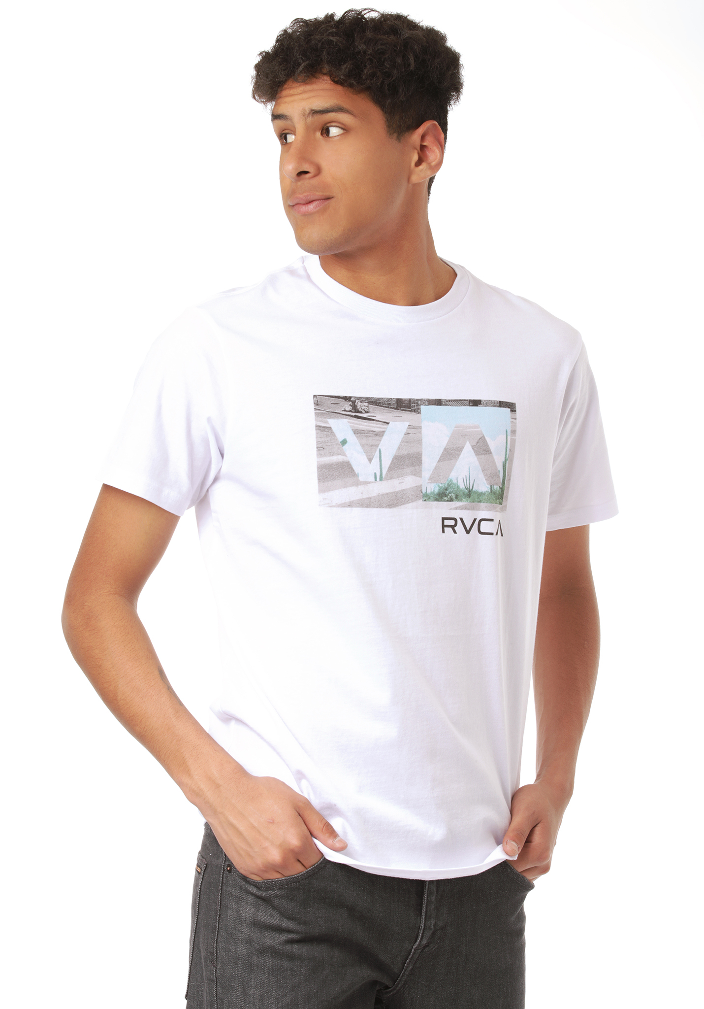 Rvca Balance Box T-Shirt weiß XL