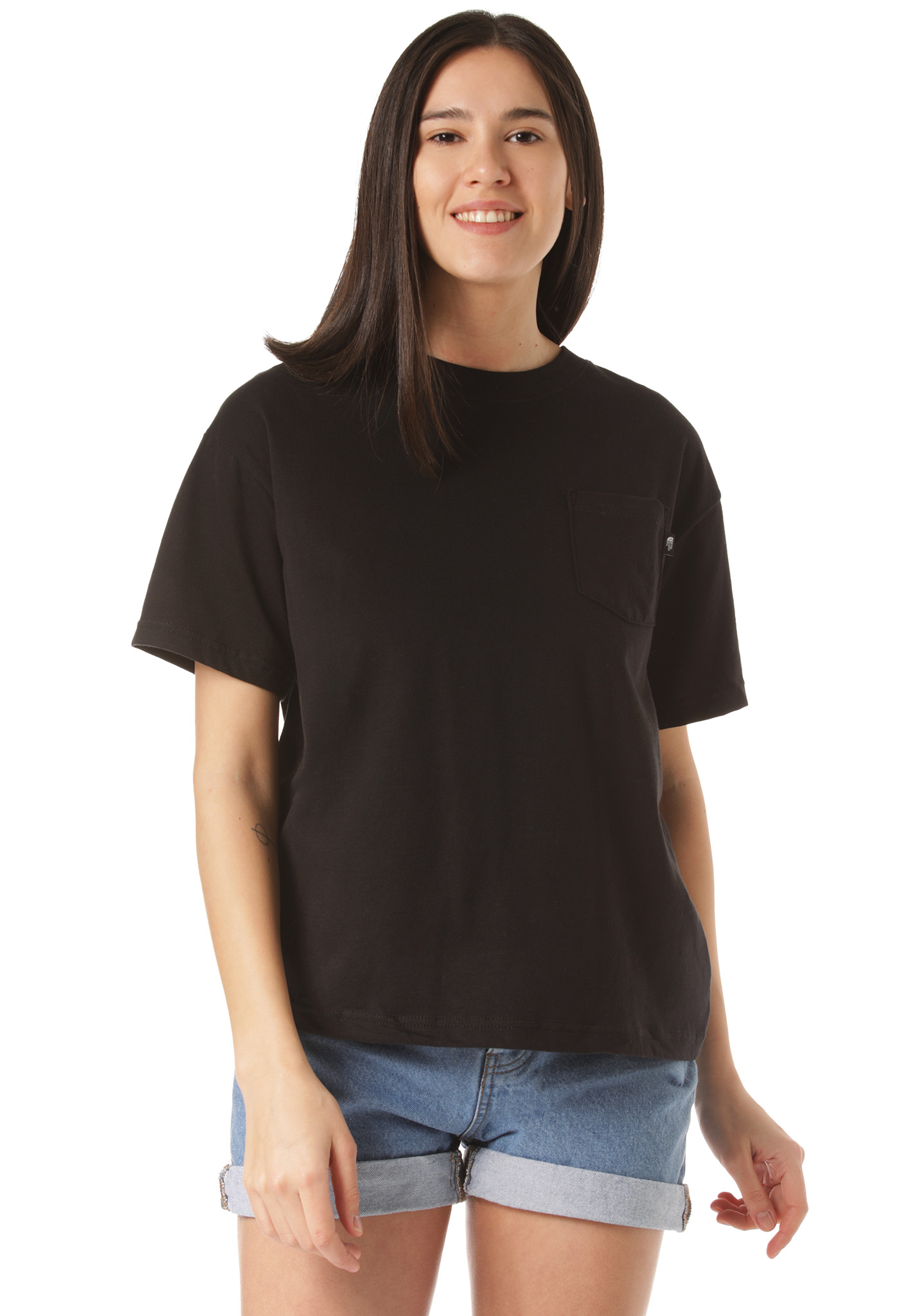 The North Face Relaxed Pocket T-Shirt black XL