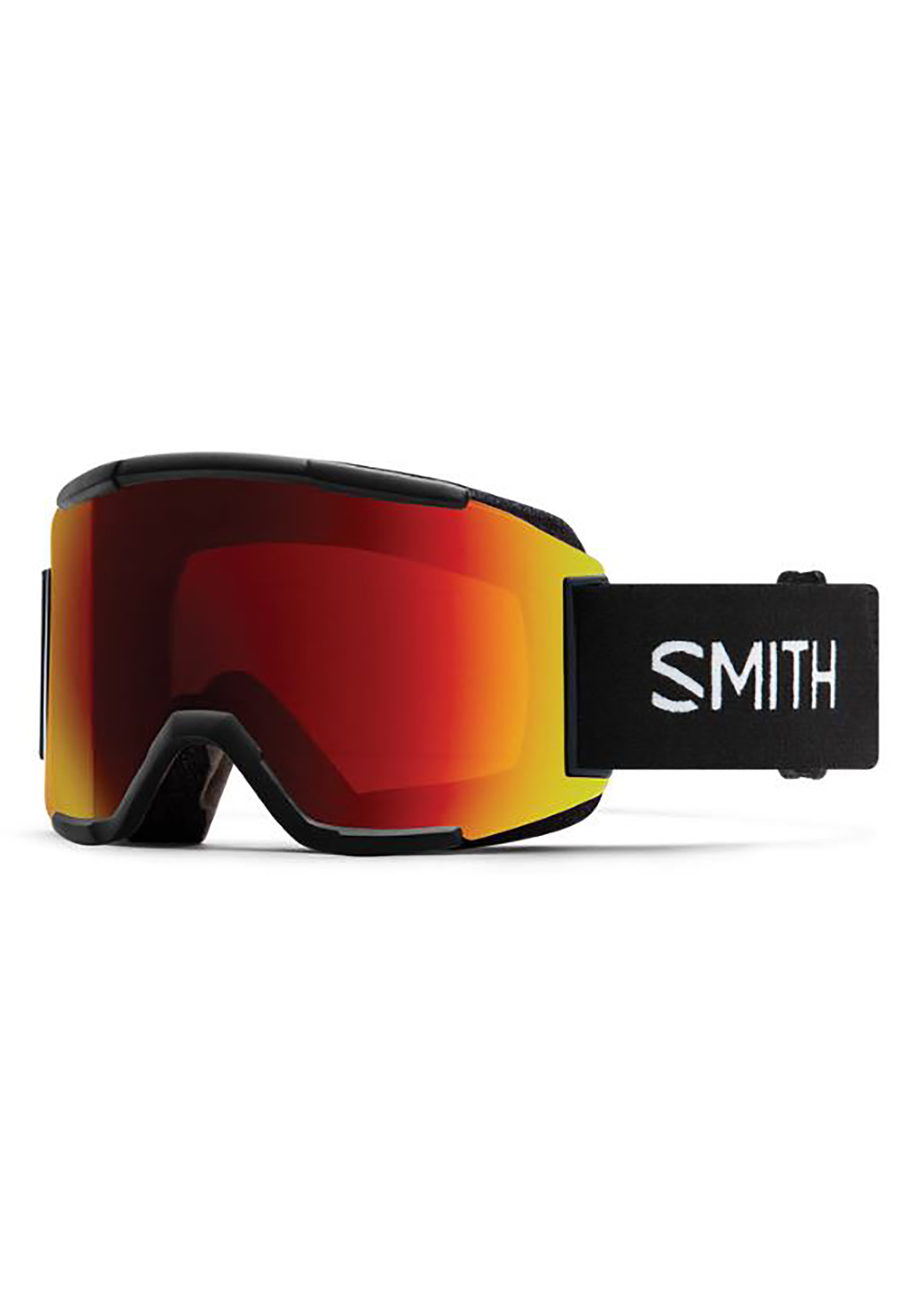 Smith Squad Snowboardbrillen schwarz/sonnenrot spiegel One Size
