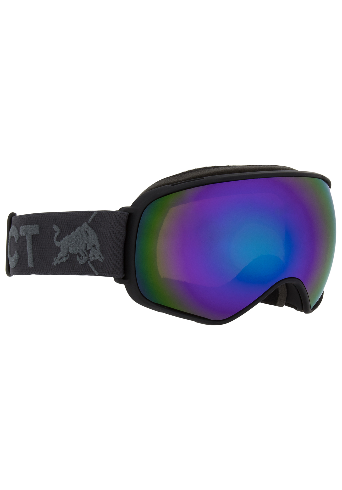 Red Bull SPECT Eyewear Alley Oop Snowboardbrillen schwarz/grüner schnee, braun mit grünem spiegel, kat. s One Size