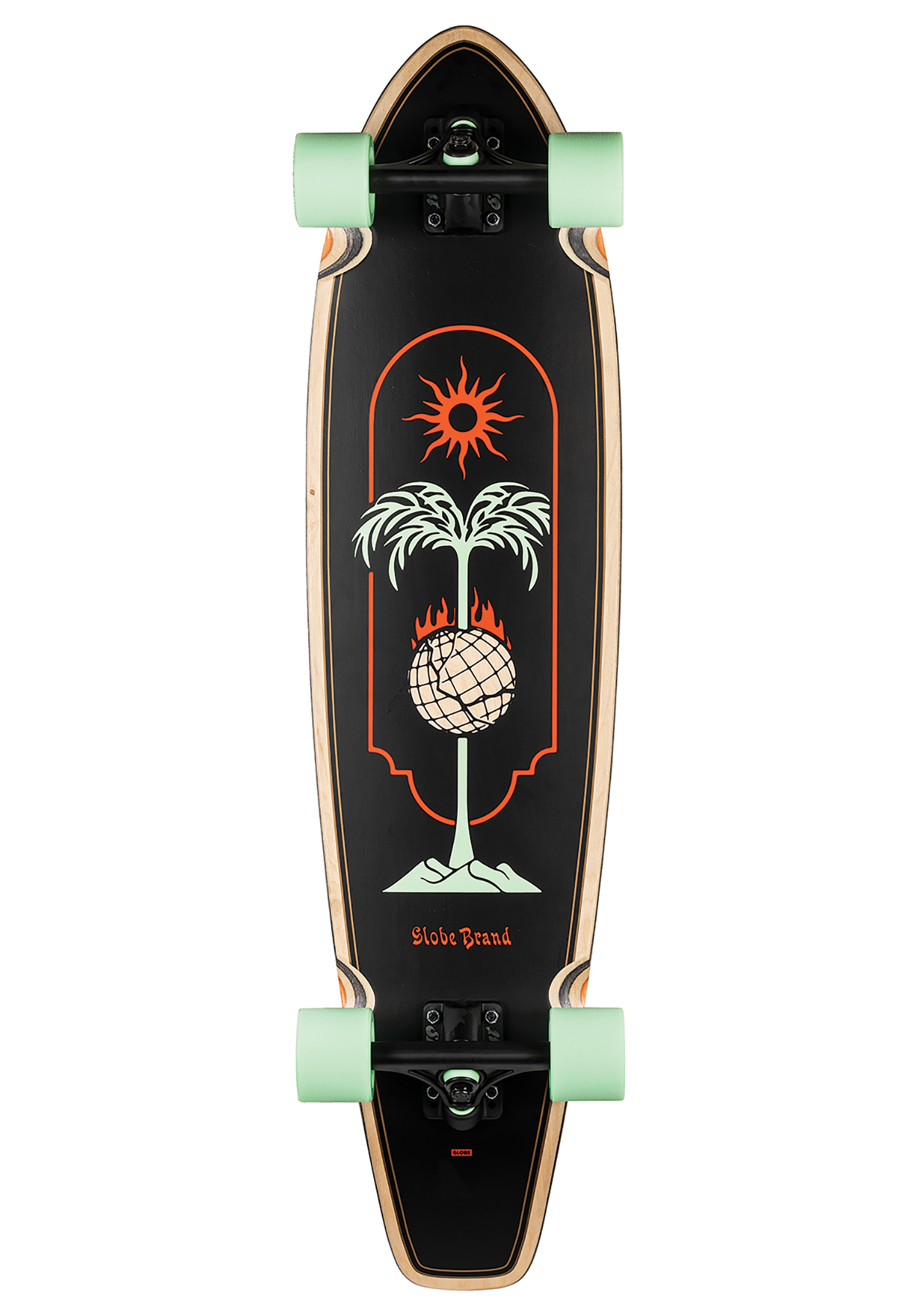Globe The All-Time 36" Longboards aufgespießt One Size