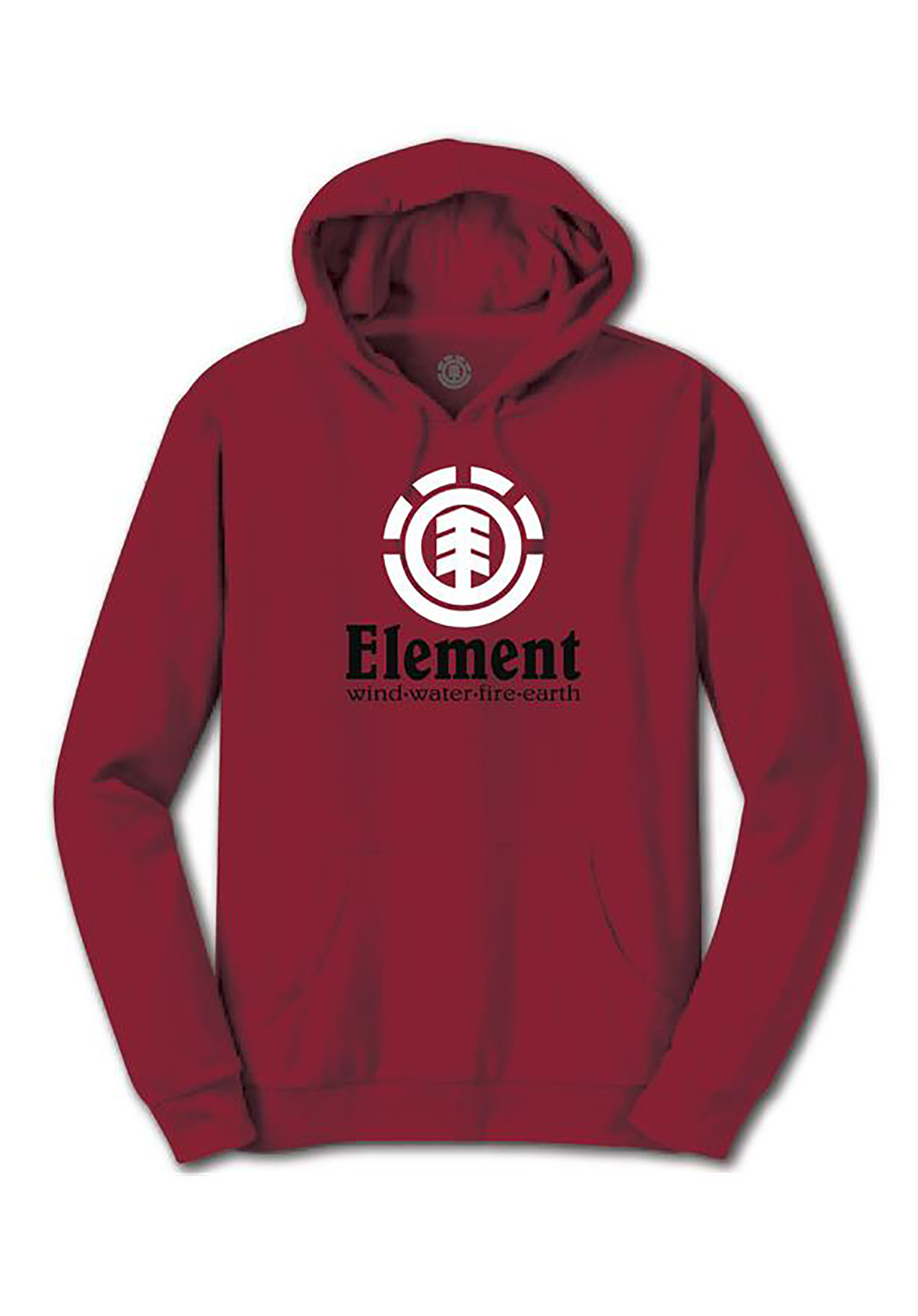 Element Vertical Hoodies fire red M