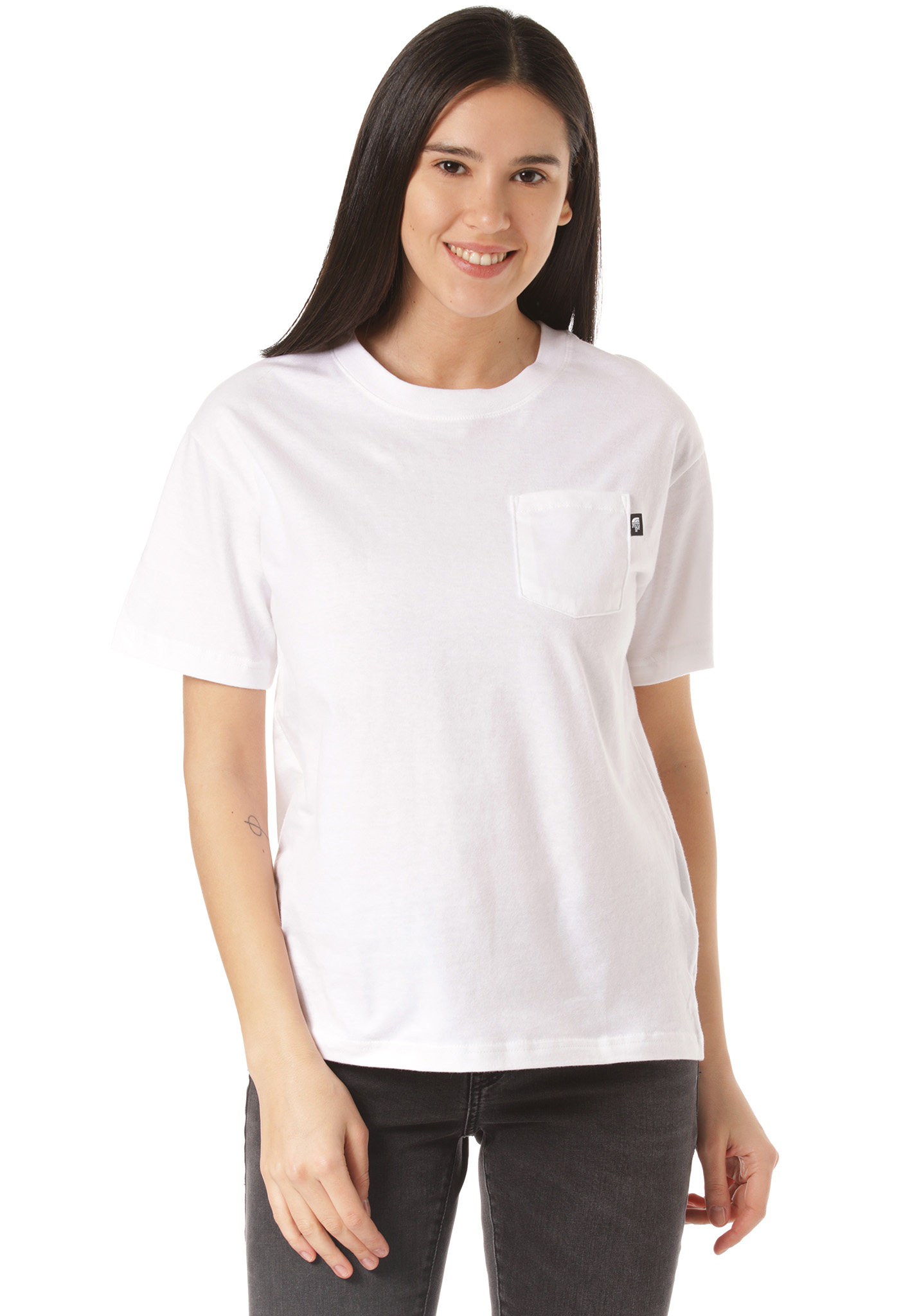 The North Face Relaxed Pocket T-Shirt white L