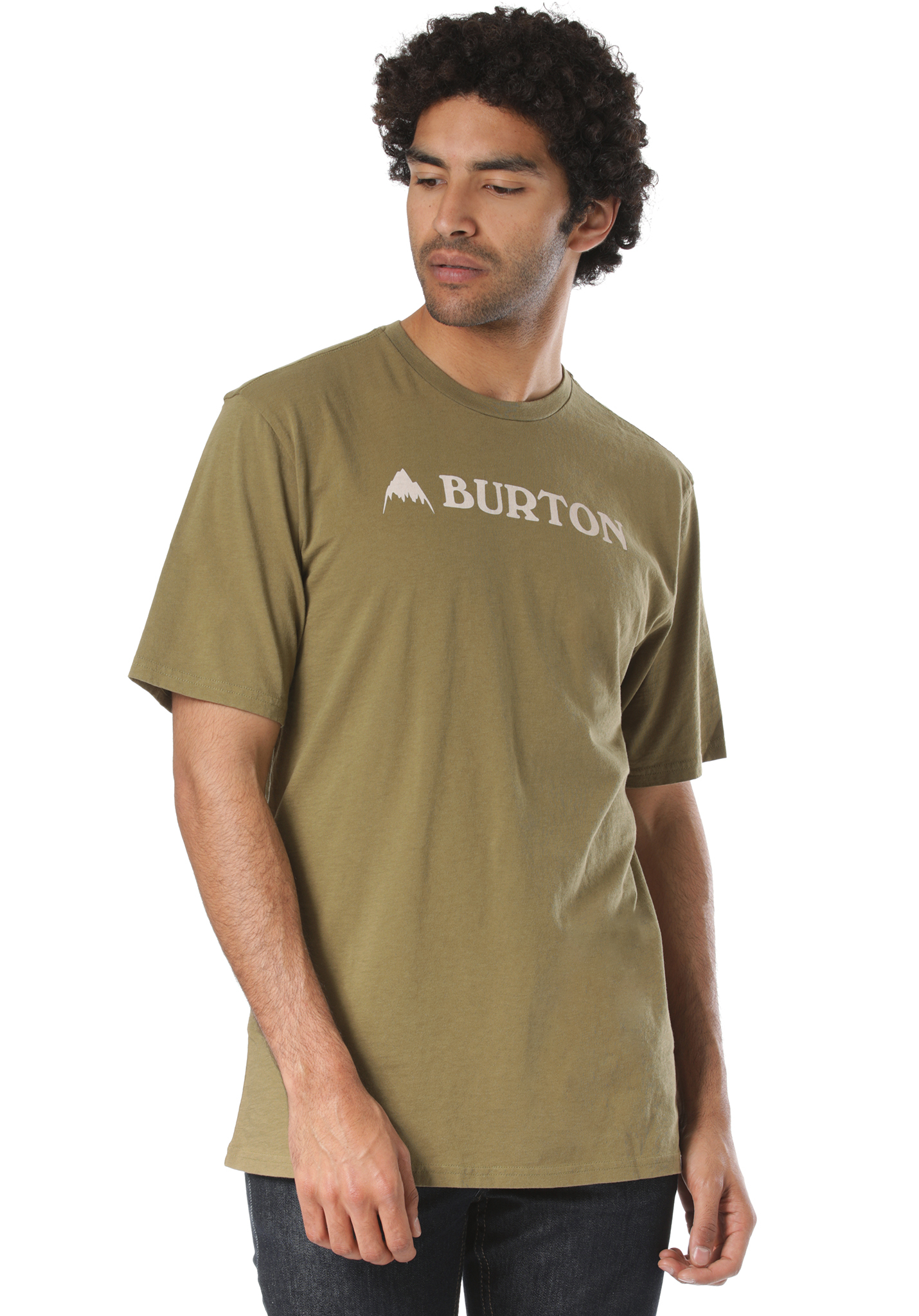 Burton Horizontal Mountain T-Shirt martini olive XS