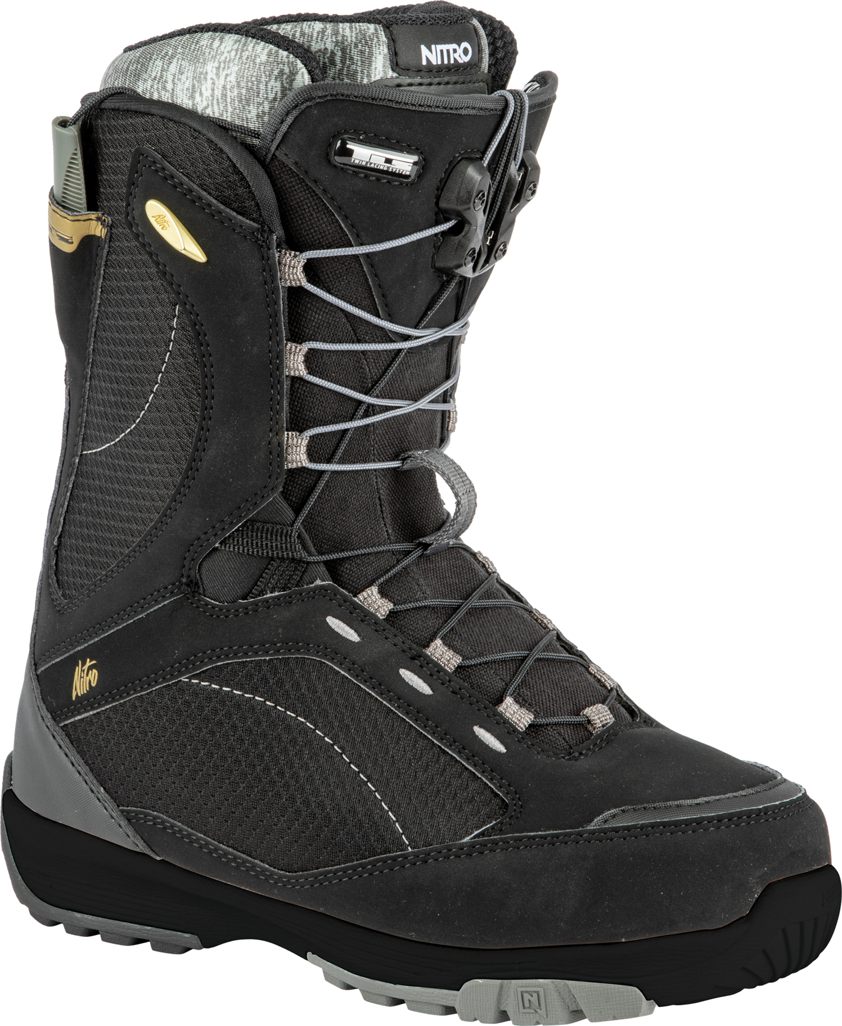 Nitro Monarch TLS All Mountain Snowboard Boots black 41 1/3