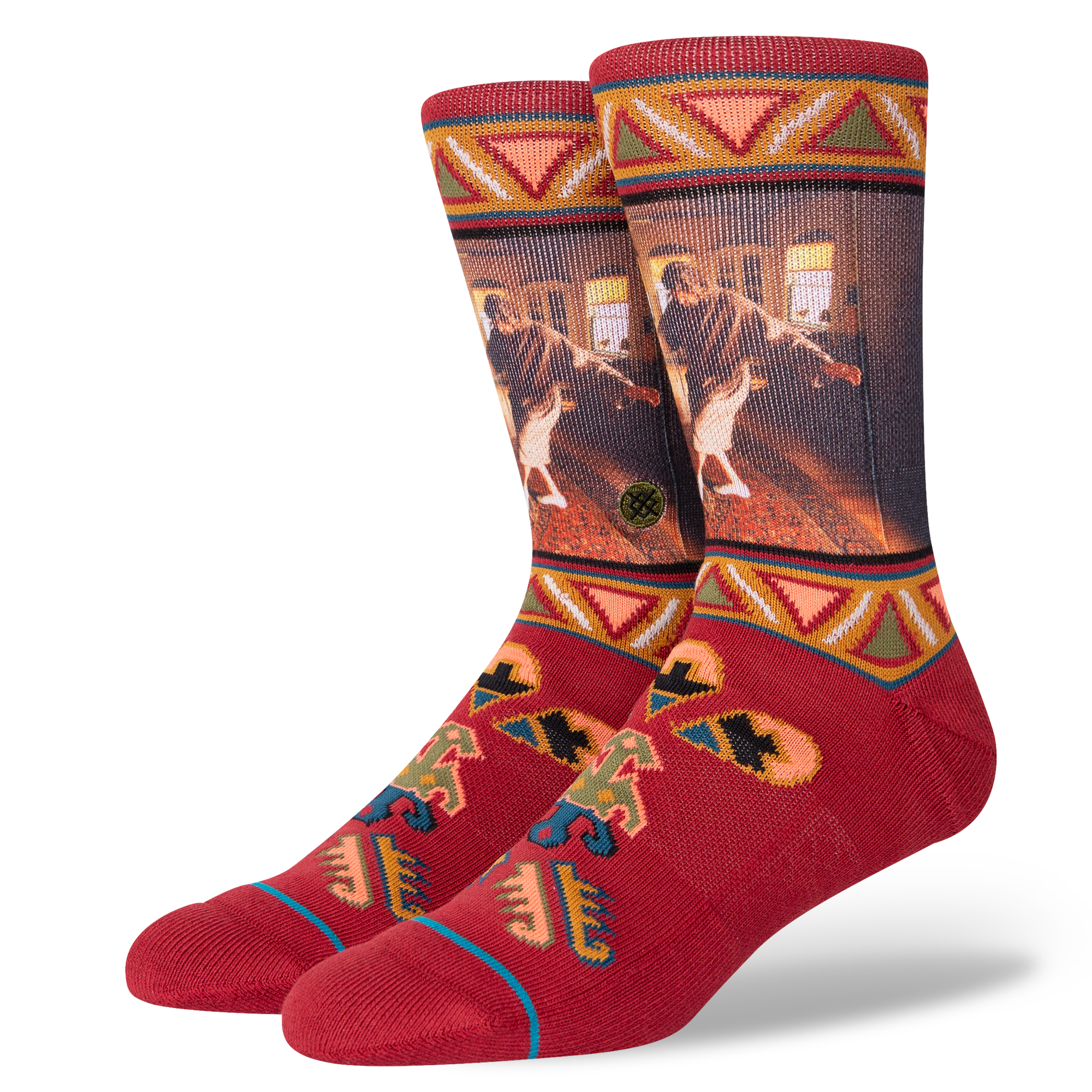 Stance Really Tied Socken red L