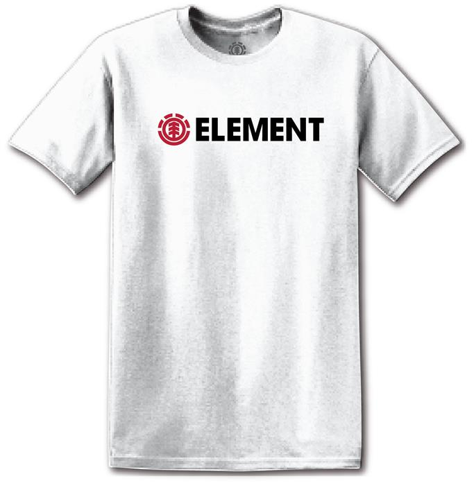 Element Blazin T-Shirts optic white 152