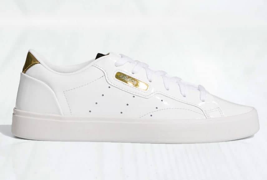 Adidas Originals ADIDAS ORIGINALS Sleek ftwwht/crywht/goldmt 41 1/3 Sneaker Sneaker Low white 41 1/3
