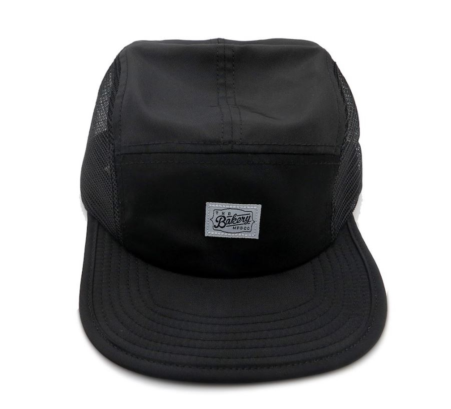 The Bakery Flow Camp Snapback Cap black One Size