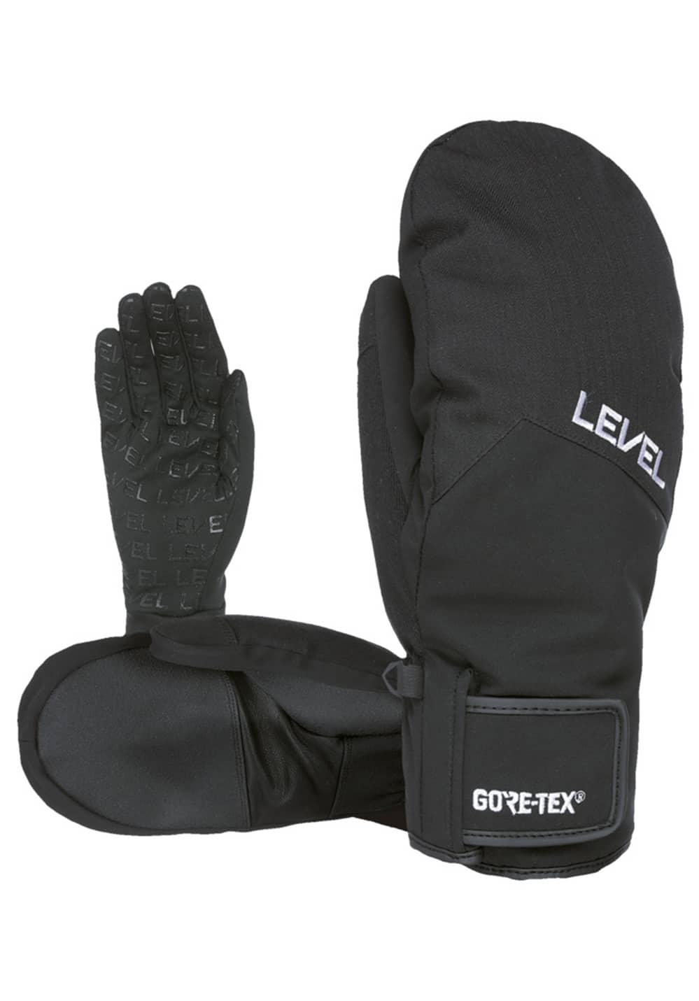 LEVEL Ski Snowboard handschuhe FLY Fäustling 2021 ninja black Gloves Winter 